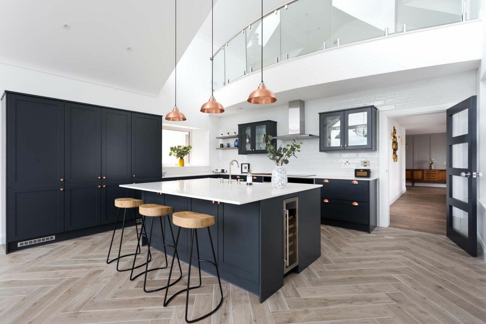 Navy & Copper Kitchen Navy & Copper Kitchen
