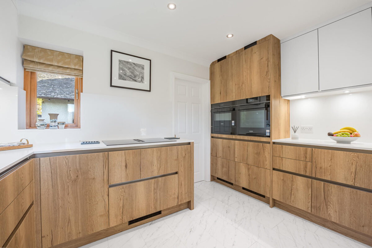 Oak Modern Kitchen Lake District